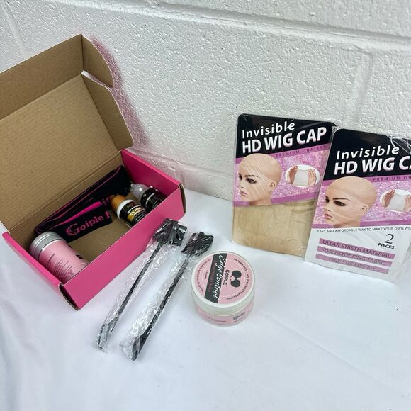 GOIPLE Edge Control Wig Installation Cap Supplies Lace Front - Picture 4 of 7